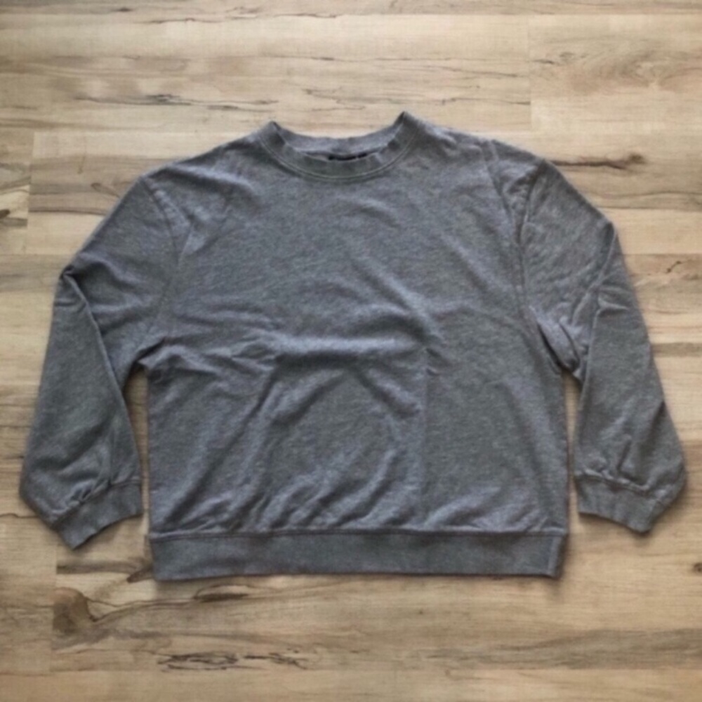 MASSIVE $10 SALE ASOS Gray Crew Neck Sweater Relaxed Fit